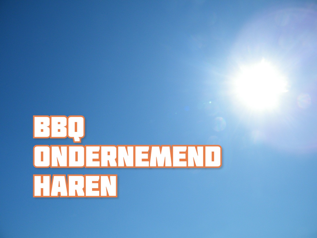 BBQ Ondernemend Haren
